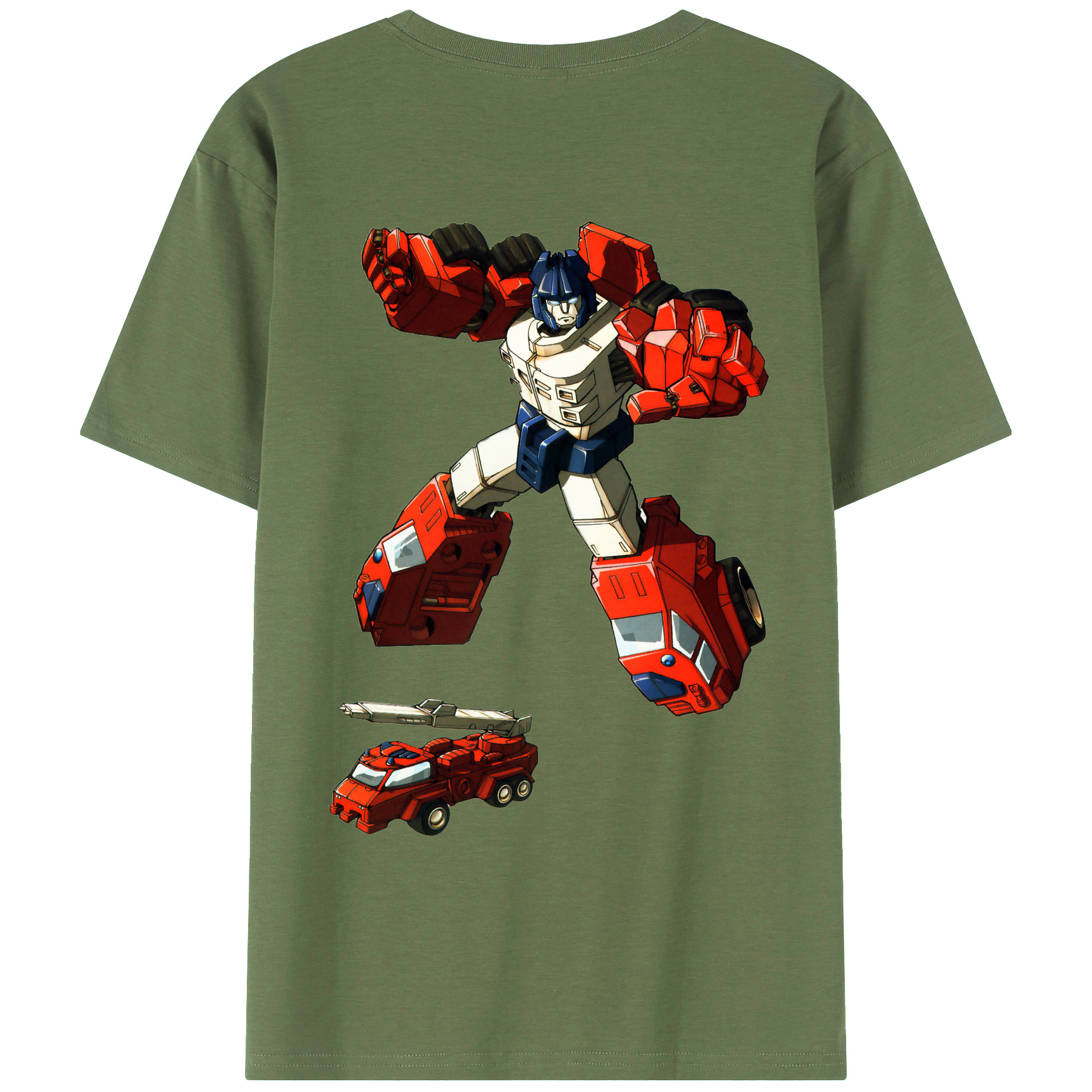 （画像用）  綿100％ メンズ半袖Tシャツ（バックプリント） 通気性
